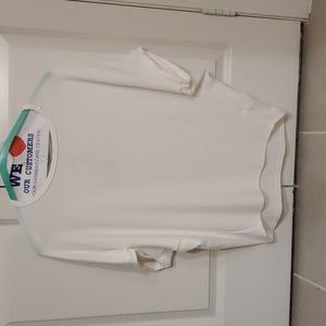 Michael Stars Verna Dolman Sleeve Knit Top Off White Size Small Brand New w/ Tag